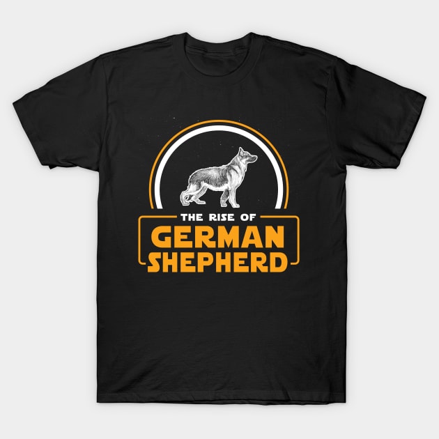 The Rise of German Shepherd T-Shirt by stardogs01